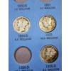 Image 6 : 24 Assorted United States Mercury Silver Dimes in Collection Book ~ $2.40 Face Value