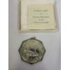 Image 1 : Towle Sterling Christmas Medallion 1977 - From the "12 Days of Christmas" series