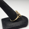 Image 3 : 14K Yellow Gold Bezel Ring w/ 1/20th oz .999 Fine Gold Chinese Panda Coin - TW: 3.8g