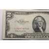 Image 2 : United States Series 1953C $2 Red Seal Bank Note With Granahan And Dillon - Face Value: $2.00
