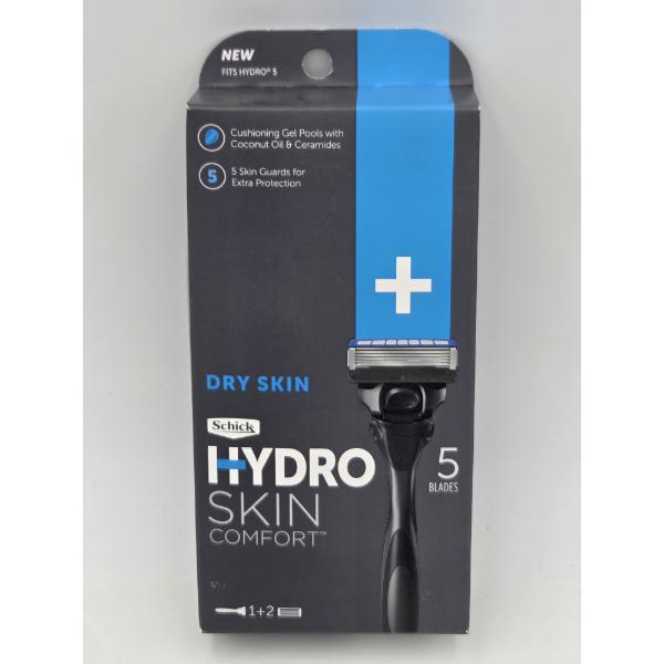 Brand New Schick Dry Skin Hydro Comfort Razor With 2 Blade Refills