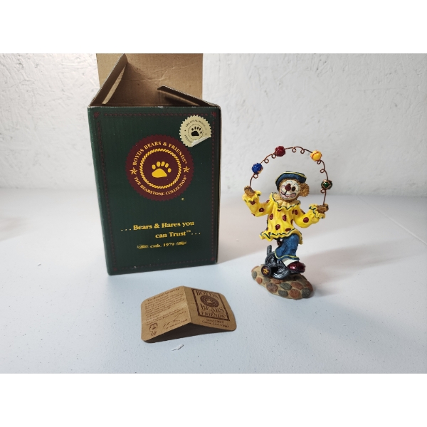 Boyds Bears & Friends The Bearstone Collection "Gizmoe...Life's A Jungle" Figurine