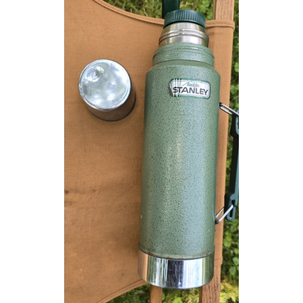 Vintage Stanley Thermos with Cup and Handle