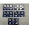 Image 2 : Five U.S. State Quarter Proof Sets