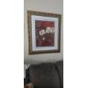 Image 3 : Large 42 x 36 Floral Still Live Elaborately Framed Print 
