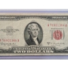 Image 3 : United States 1953 C $2 Red Seal Bank Note With Granahan And Dillon Signatures In Protective Sleeve