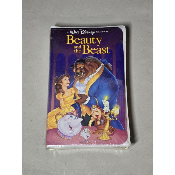 *RARE SEALED* Walt Disney's Beauty and The Beast VHS Black Diamond "The Classics"