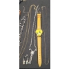 Image 2 : Lot Of Assorted Costume Jewelry & Watch