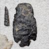 Image 4 : EARLY AMERICAN! Antique Assortment of Native American Stone Artifacts including Arrow/Spear Heads