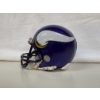 Image 4 : Carl Eller Autographed Minnesota Vikings Mini Helmet - HOF - Riddell - ~ 4 inches wide & ~ 6 inches 