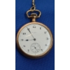 Image 2 : Elgin 15 Jewels Gold Filled Pocket Watch With Chain- Non Working Condition