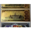 Image 10 : Super Mario $1,000,000 Collectible Bill, & x2 $100 999999 24K Gold Foil Banknotes