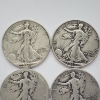 Image 2 : Five Assorted Years Walking Liberty Half Dollars - 90% Silver - FV: $2.50