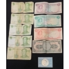 Image 1 : Lot Of Assorted Foreign Currency & 1874 Winston Churchill Memorial Crown Coin