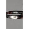 Image 6 : Emerald-Cut Diamond Platinum Engagement Ring - Size 6.5 - Weight: 8.0g