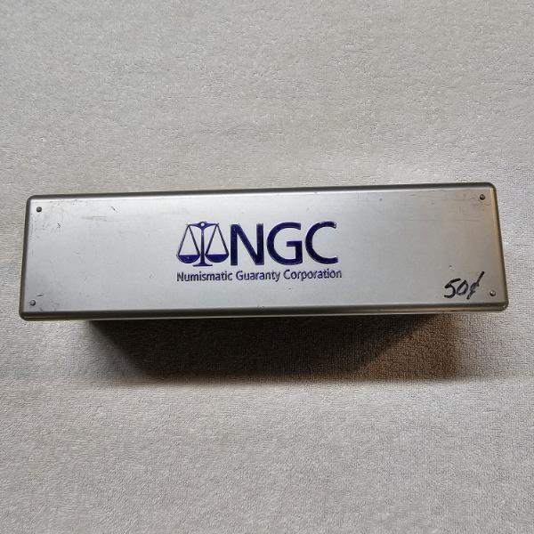 NGC Standard Coin Slab Storage Box with 20 Slab Capacity