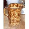 Image 3 : Vintage Early Spongeware Pitcher 9 Inces Tall - Exc Condition