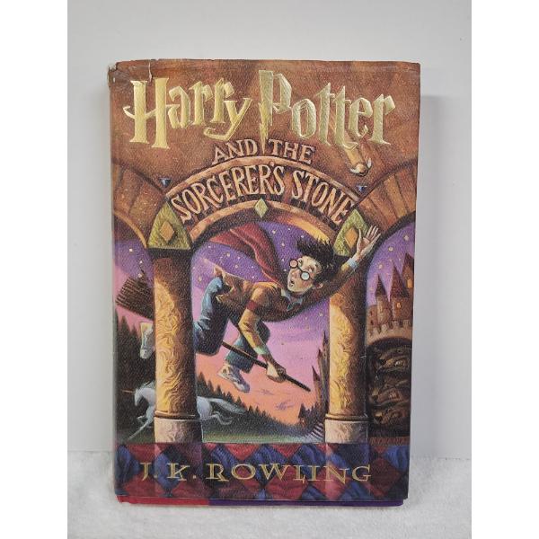 Harry Potter and the Sorcerer's Stone Hardback Book ~ FIRST AMERICAN EDITION! 