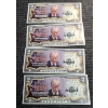 Image 1 : (4) Donald Trump August 24th Mugshot Novelty $2 Bills