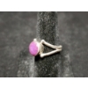 Image 12 : Gorgeous Sterling Silver Rings Ft. Purple Star Ruby & Other Purple Stones - Total Weight: 23 Grams