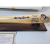 Image 2 : Mickey Mantle 1956 Triple Crown Collectible Bat With Display Stand and Certificate of Authenticity