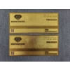 Image 1 : Lot of Two "Golden Patriots Future" TRB Checks - TRUMP GOLD FOIL CHECK