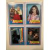 Image 1 : 4 - 1983 Topps The A - TEAM Trading Cards In Protective Holders - Featuring A Rare Mr. T Card 