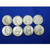 Image 1 : Assorted Years 90% U.S. Silver Quarters - Face Value $2.00