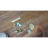 Image 14 : Large Lot Of Coins, Costume Pins, Cuff Links & Necklace, Coin Wallets & Trinket Box FV: $80.19