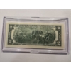 Image 3 : 2003 United States Jefferson NEW HAMPSHIRE $2.00 Bill In Hard Case Holder - Mint Condition - RARE