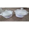 Image 2 : PICKUP IN CANTON - Excellent Corningware Bakeware, Large Salad Bowl, Oil & Vinegar Server, & Section