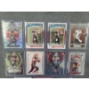 Image 2 : 11 Assorted 2024 Panini Michael Penix Jr. Rookie Trading Cards in Top Loaders