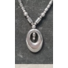 Image 3 : Hematite Necklace & (2) Matching Hematite Earring Sets