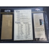 Image 2 : Authentic 2014 Super Bowl XLVIII NFL Football Ticket & 24K Gold Plated Ticket - Mint Condition