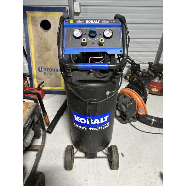 Kobalt Quiet Tech 26 Gal, 150psi, Needs Drain Valve