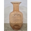 Image 1 : Excellent Condition Vintage Highly Collectable Large 17.5'' Stunning Peach Pink Viking Glass Vase 