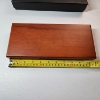 Image 3 : Nice Wooden Folding Coin Slab Storage Case - Holds 6 Standard Slabs