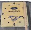 Image 2 : Collectable Vintage Ford Items Including Wall Clock & Hub Cap And Vintage Tow Rope