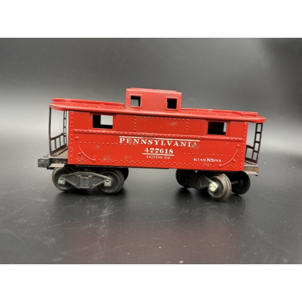 1947 Lionel Train Caboose - Pennsylvania 477618 Eastern Div. - 6.5 inches