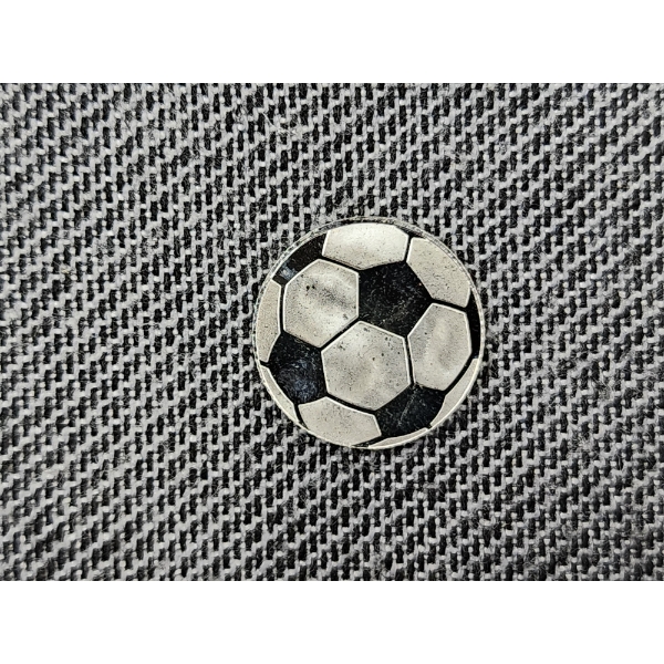 1 Gram .999 Fine Silver Soccer Ball Round