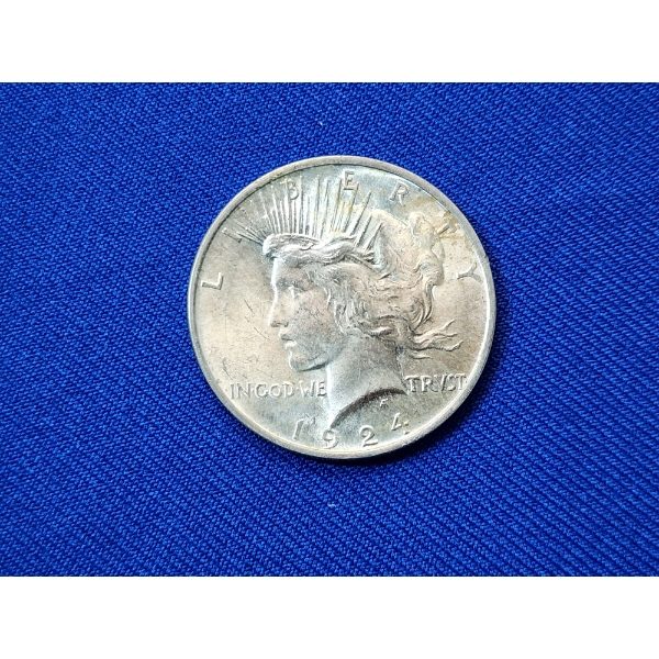 1924 Silver Peace Dollar