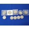 Image 7 : Lot of 10 Silver Half Dollars: x2 Franklin Half Dollars & x8 Walking Liberty Half Dollars FV: $5.00