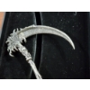 Image 3 : 2025 Toromint The Reapers Scythe 1 Oz Copper - Gilded in Silver - ONLY 950 PIECES MADE!