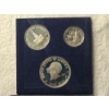 Image 6 : United States Bicentennial Silver Proof Set With 3 Assorted Silver Eisenhower Dollars