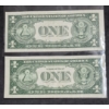 Image 5 : U.S. CURRENCY - RARE Tot 5 - 1935 G & H  One Dollar ($1) Blue Seal  HIGH GRADE  Silver Certificate's