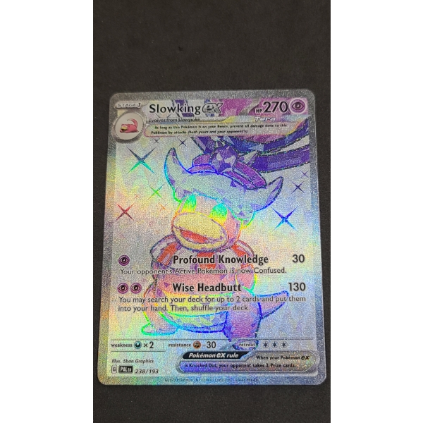 2023 Slowking EX Ultra Rare 238/193 Holo Pokémon Card