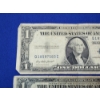 Image 2 : x6 United States $1 Blue Seal Silver Certificates FV: $6.00