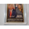 Image 3 : Limited Run - Special Edition - Donald Trump 47th President & First Lady Card Graded Trump 10