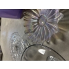 Image 6 : *Pick Up At Mantua Home-No Shipping Available*  Glassware Items - Flared Bowl - Heart Handle Tray - 