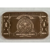 Image 2 : 1899 $1.00 Black Eagle Silver Certificate - 1AVDP .999 Copper Bar